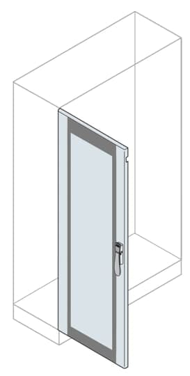 ABB SPA - ABBEC1880FV6K PORTA VETRO X DOP.PORTA1800X600MM (HXL)