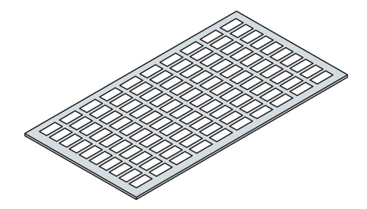 ABB SPA - ABBEH2118 N.20 PORTAETICHETTA 18MOD DIN L=325MM