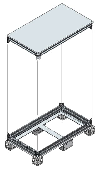 ABB SPA - ABBEK1240KN BASE/TESTATA 1200X400 LXP