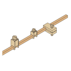 ABB SPA - ABBEV1117 N.100 MORSETTI X EX1115 CAVO 0,5-16MM2