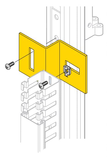 ABB SPA - ABBEV1130 N.100 STAFFE PORTACANALINA SU MONTANTI