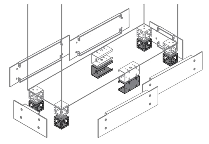 ABB SPA ABBZN1010 N.4 ANGOLARI H=100MM