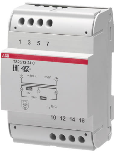 ABB SPA - ABBM429285 TS25/12-24 C TRASFORMATORE 25VA 12-24V