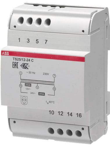 ABB SPA ABBM429285 TS25/12-24 C TRASFORMATORE 25VA 12-24V