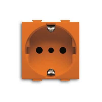 ABB SPA ABB2CSK1116CH PRESA UNEL 2P+T, 16A, P30, ARANCIONE