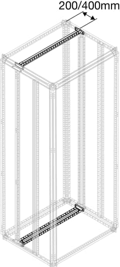 ABB SPA - ABBPCCM0600 N.2 TRAVERSE LAMIERA ZINCATA VC L=600MM