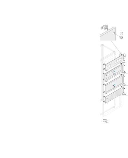 ABB SPA - ABBPPFI4726 PANNELLO 4 STRUMENTI 72X72 L=600MM