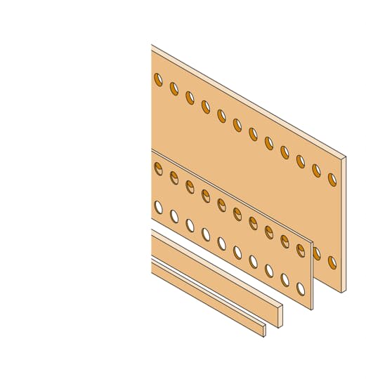 ABB SPA - ABBPBFC4010 BARRA PIATTA RAME 40X10 L=1750MM