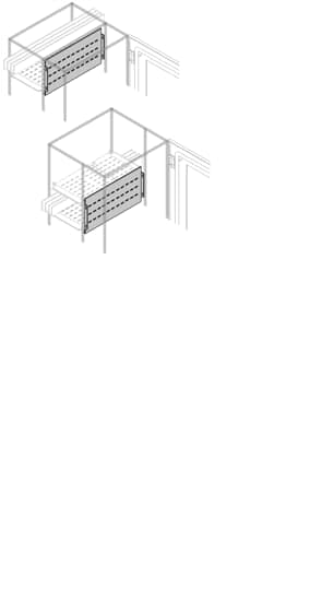ABB SPA ABBPFVS2132 SEGR.FRONT.BARRE H=200MM L=300MM MI