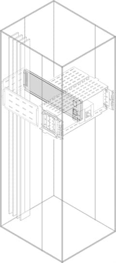ABB SPA - ABBPSVS2571 SEG.V.POST.KIT PIASTRA RIB.H=250 P=700MM