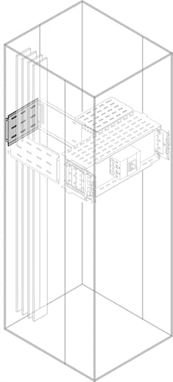 ABB SPA - ABBPRVS3561 SEGR.VERT.POST. H=350 L=300 (L STR=600 MI)
