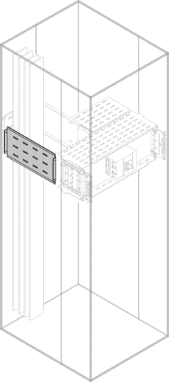ABB SPA - ABBPLVS5052 SEGR.VERT.LAT. H=500MM P=500MM MI