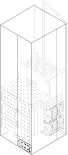 ABB SPA - ABBPRVS0141 SEGR.VERT.POST. H=100MM L=400MM MI