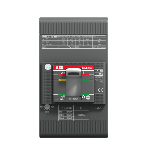 ABB SPA ABB1SDA069138R1 XT1N 160 MF 160 IM=1600 3P FF XGEN.MACC.
