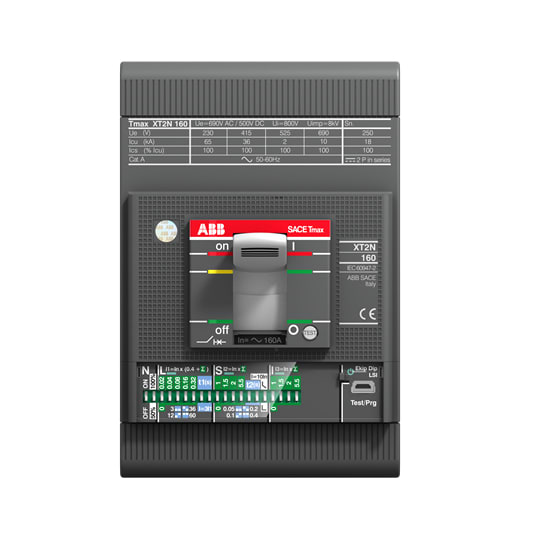 ABB SPA - ABBXT2H160LSIG3 XT2H 160 Ekip LSIG In=160A 3p F F