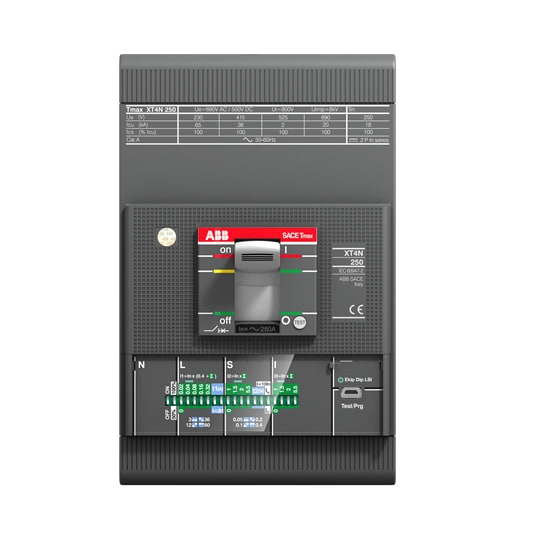 ABB SPA - ABBXT4H250LS-I3 XT4H 250 Ekip LS/I In=250A 3p F F