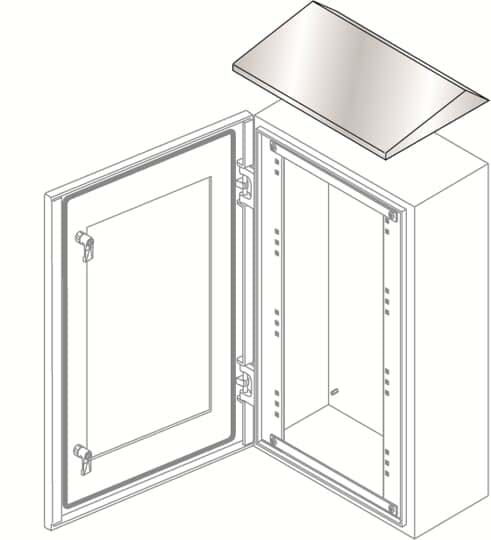 ABB SPA ABBTT6025X TETTO PARASPRUZZI 600X250 LXP-INOX
