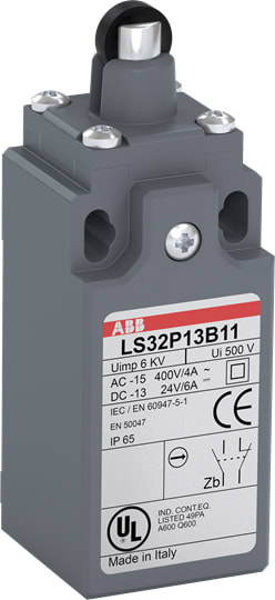 ABB SPA ABBEO 687 7 LS31P13B11 FINECORSA IN PLASTICA 30MM