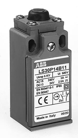 ABB SPA ABBEO 689 3 LS31P16B11 FINECORSA IN PLASTICA 30MM