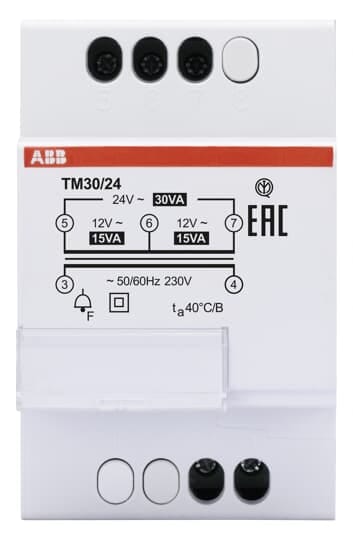 ABB SPA ABBTM3024 TM30 12-24V TRASFORMATORE 30VA