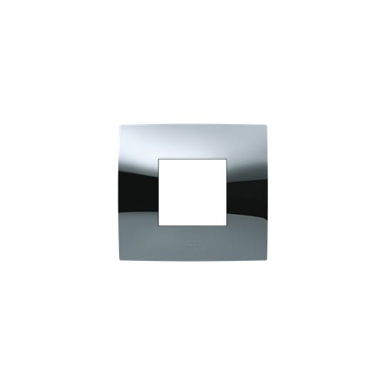 ABB SPA ABB2CSK0215CH PLACCA 2 MOD. CROMO LUCIDO