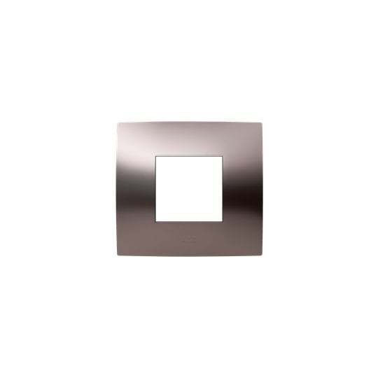ABB SPA ABB2CSK0252CH PLACCA 2 MOD. BRONZO SATINATO