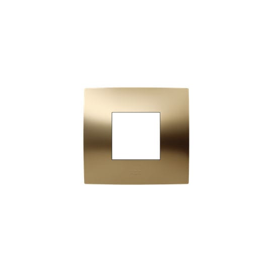 ABB SPA ABB2CSK0254CH PLACCA 2 MOD. ORO SATINATO