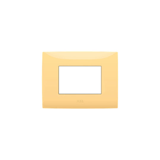 ABB SPA - ABB2CSK0311CH PLACCA 3 MODULI, GIALLO PASTELLO