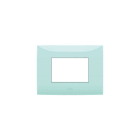 ABB SPA - ABB2CSK0313CH PLACCA 3 MODULI, VERDE PASTELLO