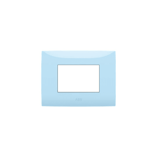 ABB SPA - ABB2CSK0314CH PLACCA 3 MODULI, AZZURRO PASTELLO