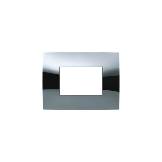 ABB SPA - ABB2CSK0315CH PLACCA 3 MOD. CROMO LUCIDO