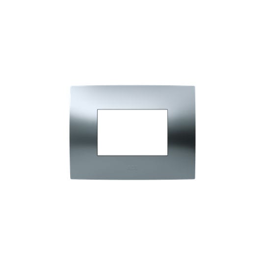 ABB SPA ABB2CSK0316CH PLACCA 3 MOD. CROMO SATINATO
