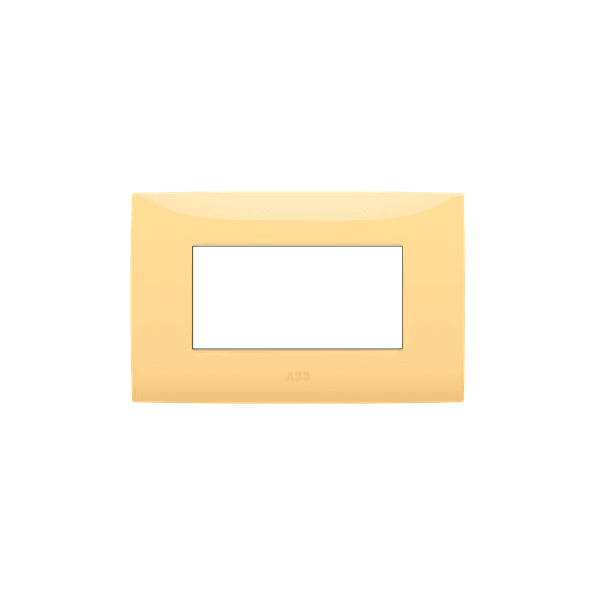 ABB SPA ABB2CSK0411CH PLACCA 4 MODULI, GIALLO PASTELLO
