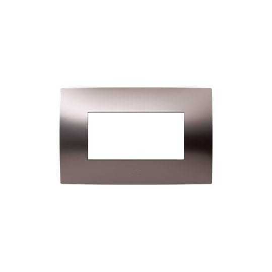 ABB SPA ABB2CSK0452CH PLACCA 4 MOD. BRONZO SATINATO
