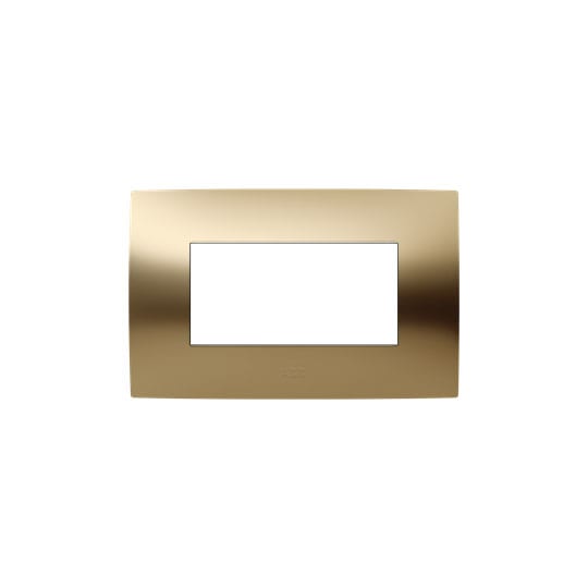 ABB SPA ABB2CSK0454CH PLACCA 4 MOD. ORO SATINATO
