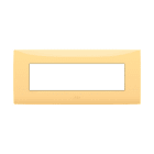 ABB SPA - ABB2CSK0711CH PLACCA 7 MODULI, GIALLO PASTELLO