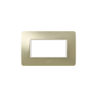 ABB SPA - ABB2CSK0476CH PLACCA XITE 4M CHAMPAGNE GOLD
