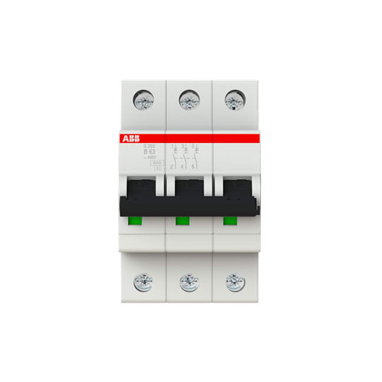 ABB SPA - ABBS550970 S203 B63 INTERRUTTORE AUTOMATICO 6KA 3P