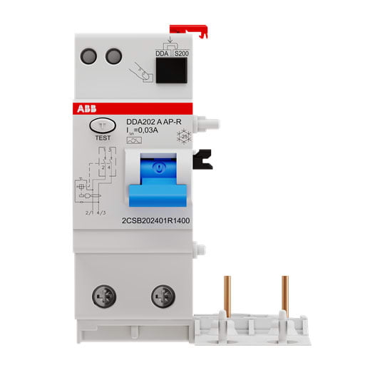 ABB SPA ABBB428012 DDA202 A AP-R 40A 30MA BLOCCO DIFF. 2P