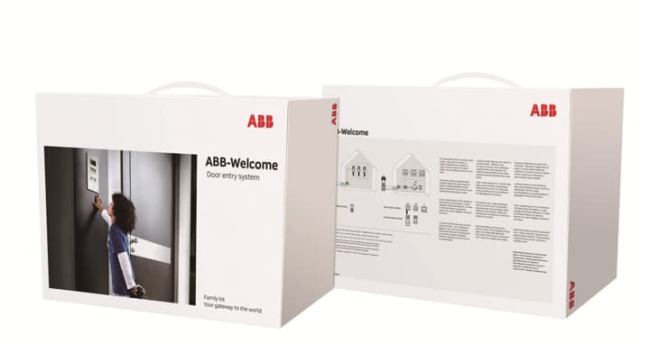 ABB SPA - ABBWLK312B KIT MONOFAMILIARE VIVAVOCE 4,3'' BASIC
