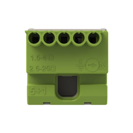 ABB SPA ABB1SPE007715F9712 MORSETTO RAPIDO VERDE 1X25+5X4MMQ