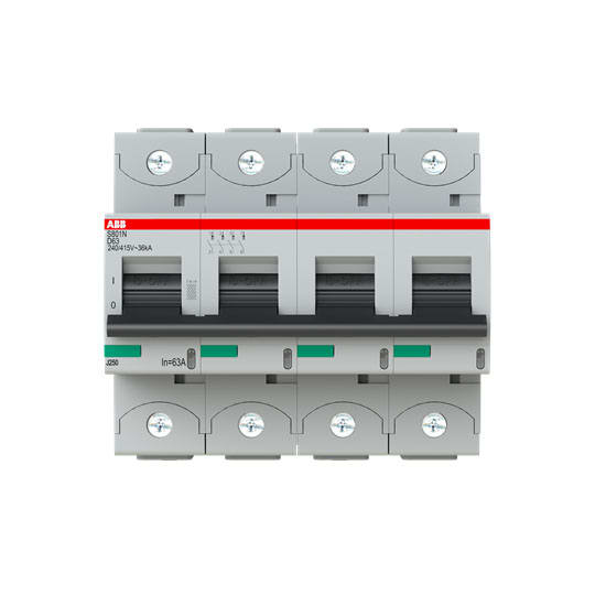 ABB SPA - ABBS120520 S804N-D63 INTERRUTTORE AUTOMATICO 36KA 4