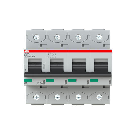 ABB SPA - ABBS120518 S804N-D40 INTERRUTTORE AUTOMATICO 36KA 4P