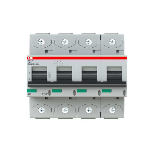 ABB SPA ABBS120518 S804N-D40 INTERRUTTORE AUTOMATICO 36KA 4