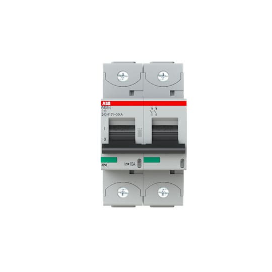 ABB SPA - ABBS120392 S802N-B10 INTERRUTTORE AUTOMATICO 36KA 2P