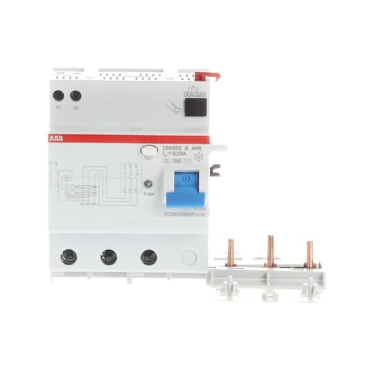 ABB SPA ABBB273322 DDA203 B APR 63A 30MA BLOCCO DIFF. 3P