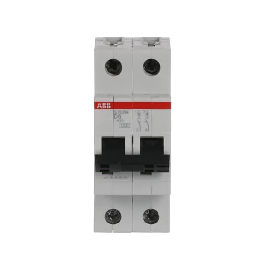ABB SPA ABBS600446 S202M D 6 INTERRUTTORE AUTOMATICO 10KA 2