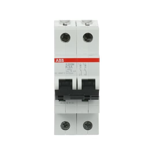 ABB SPA ABBS600590 S202M K 3 INTERRUTTORE AUTOMATICO 10KA 2