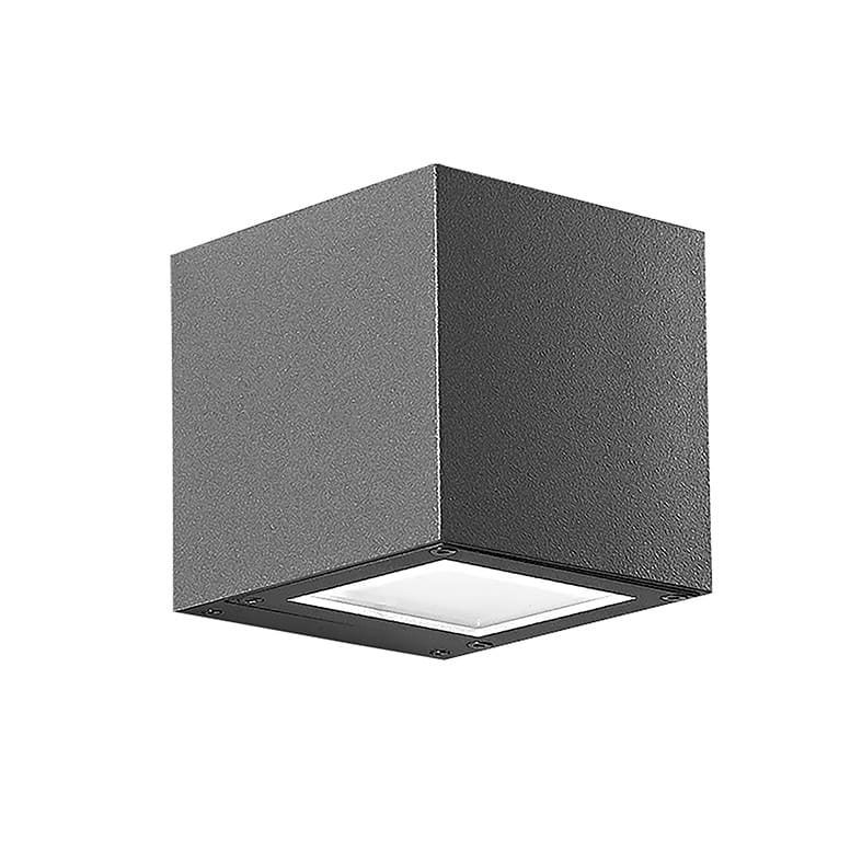 ROSSINI RSSA.122-AN-LED-F APPLIQUE MONOEMISSIONE QUADRATA ANTRACIT