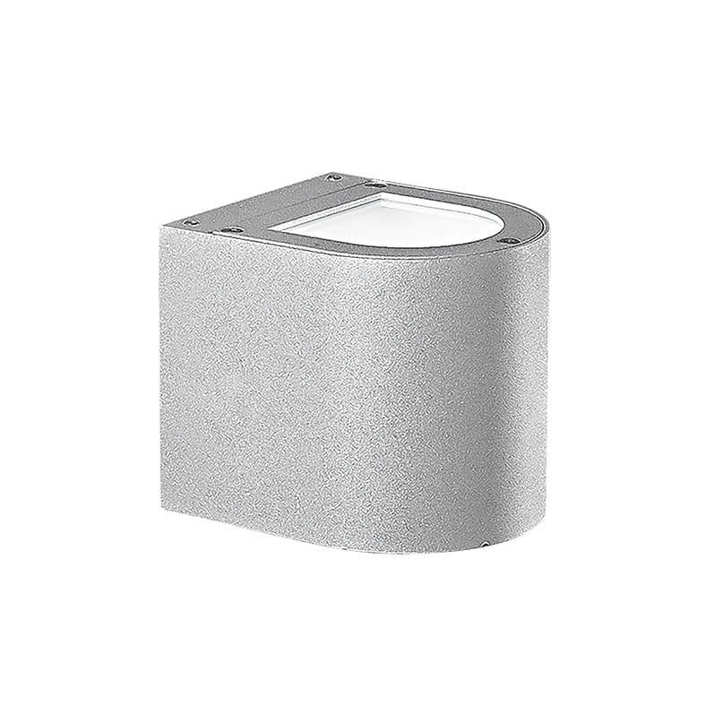 ROSSINI RSSA.130-GR-LED-C APPLIQUE BIEMISSIONE TONDA GRIGIA LED 9W